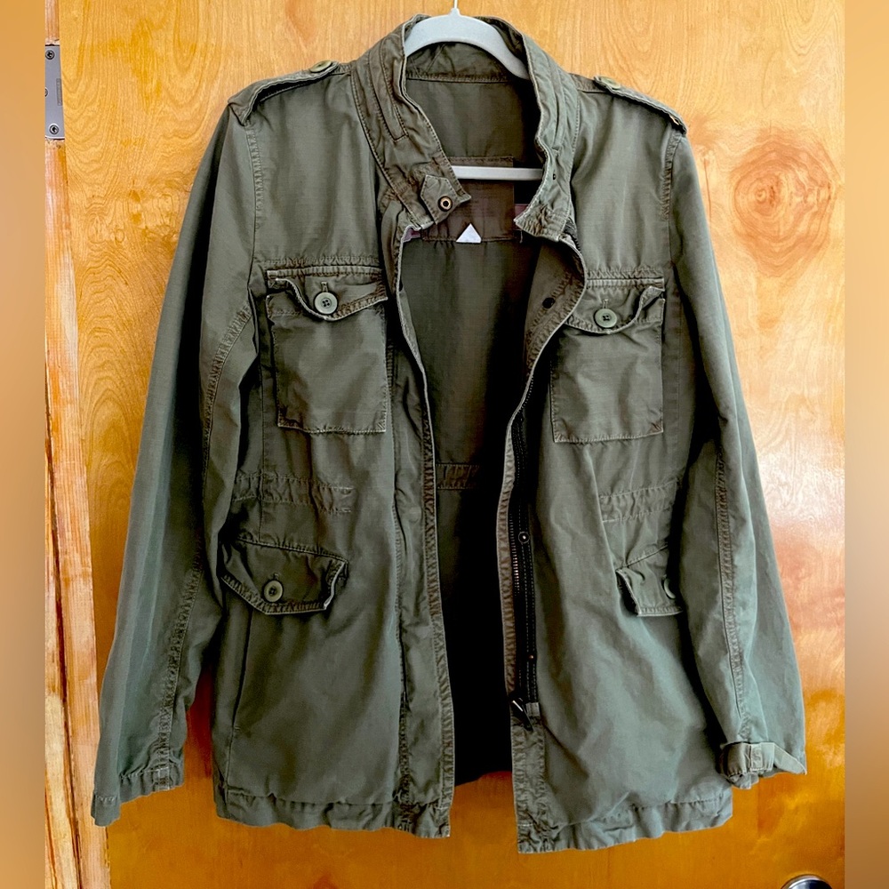 J.Crew Women’s Vintage Ripstop Utility Field Jacket